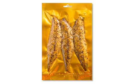 Smoked Mackerel with Black Pepper